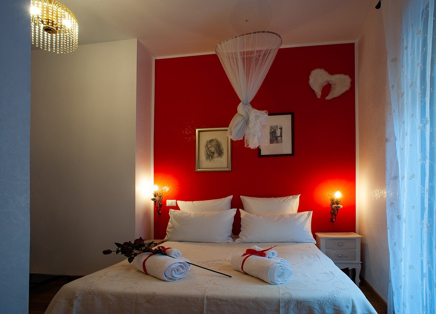 Bed and breakfast a Frascati stanza rossa